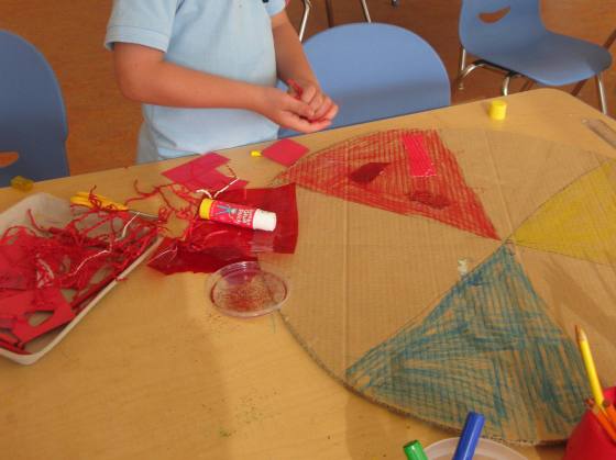 Starting with the primary colors