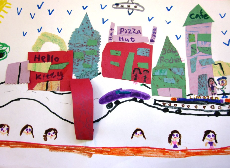 collage lessons | ART LESSONS FOR KIDS