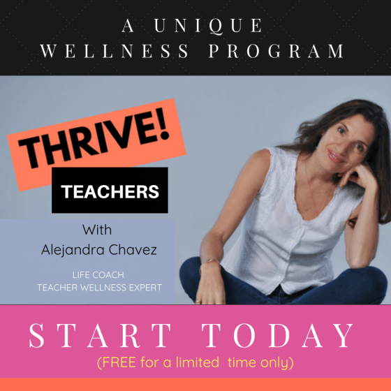 THRIVE Teacher Wellness program
